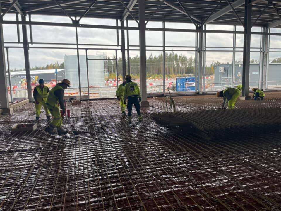 Montare plasa sudata