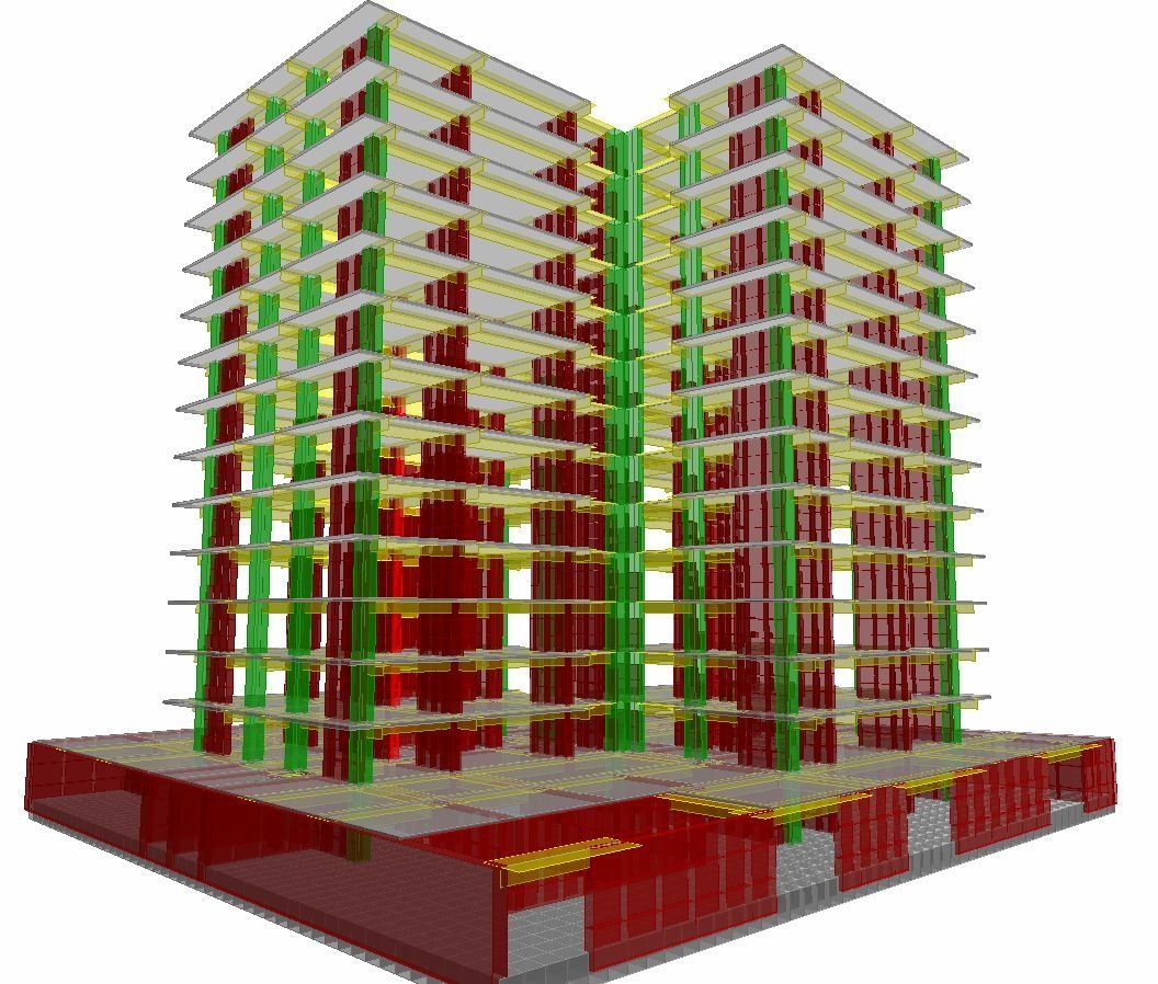 Modelare ansamblul rezidential Vitan Residence 2