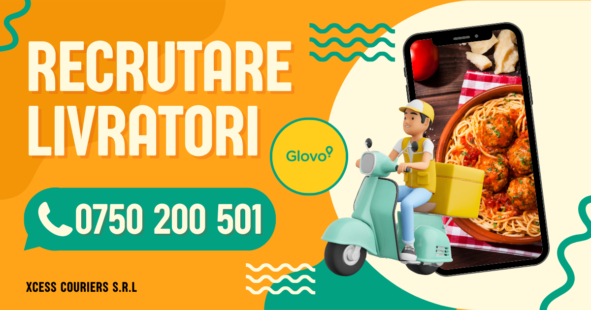 Cautam curieri food delivery - tazz/glovo/bolt_2