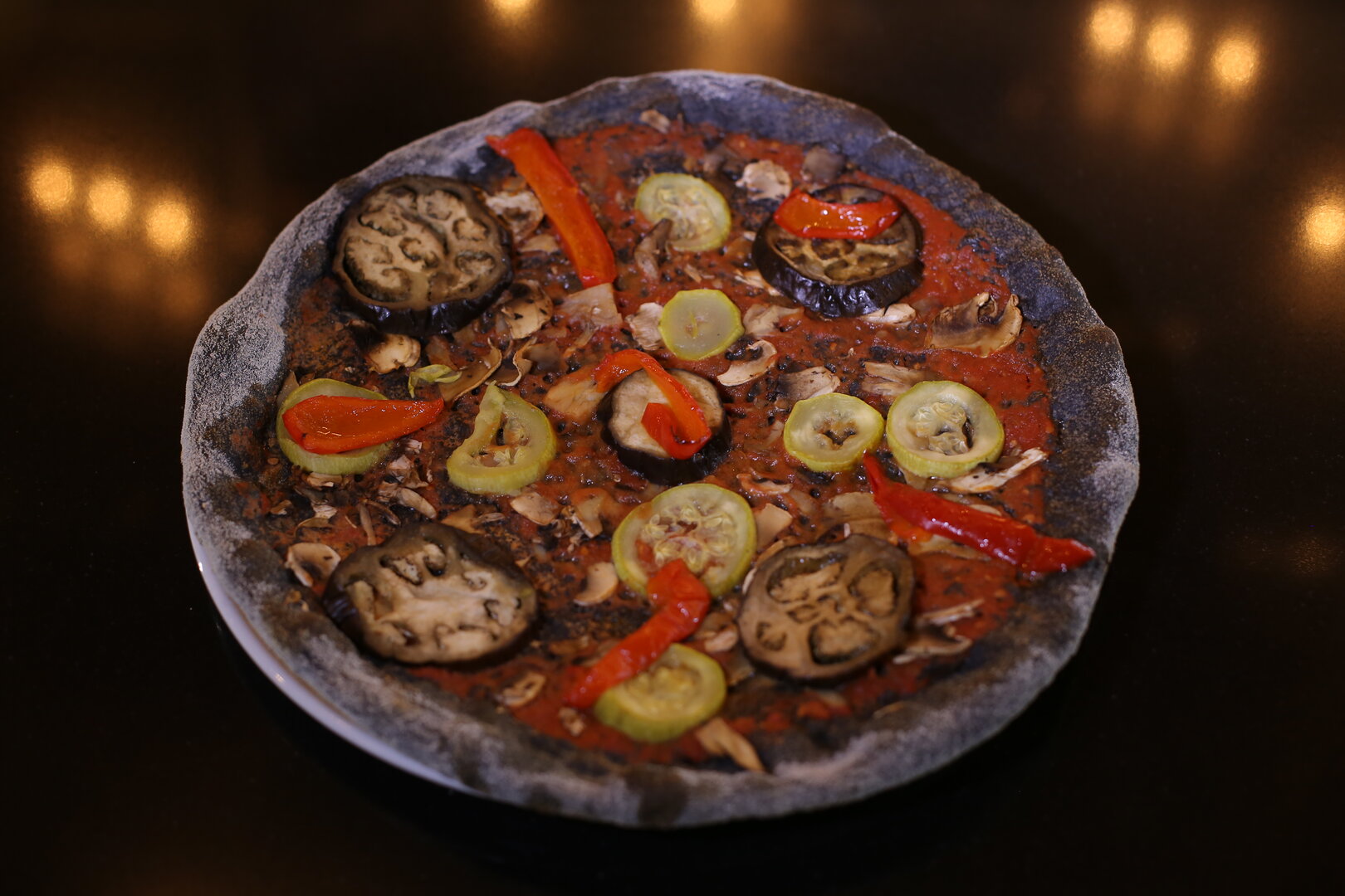 Black Wolf Pizza - Blat Negru