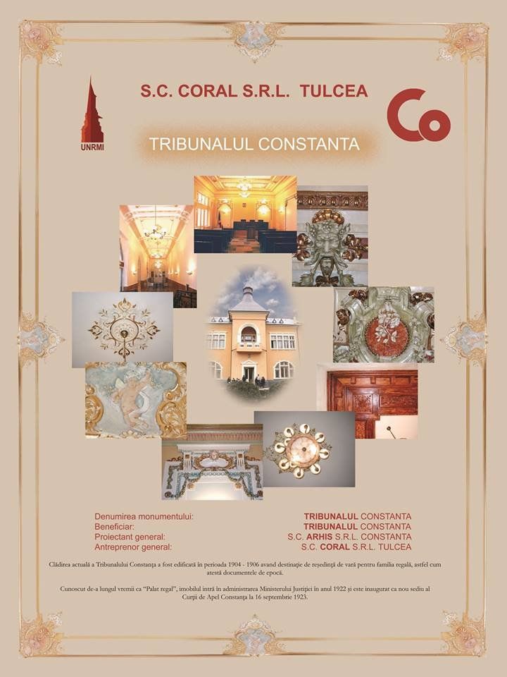PALATUL CAROL CONSTANTA  catalogul final de prezentare a constructoruluinsc CORAL SRL