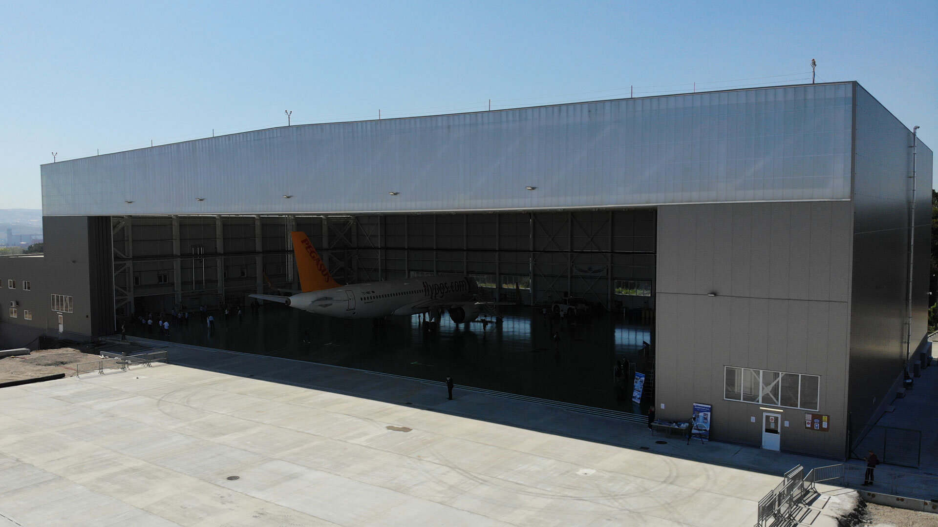 Hangar de mentenanță aeronave civile aeroport Iași