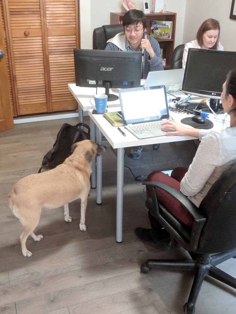 Back in the office days
