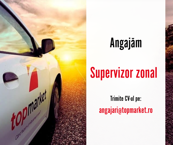 Angajam Supervizor Vanzari în Baia Mare, Satu Mare și Sighetu Marmatiei