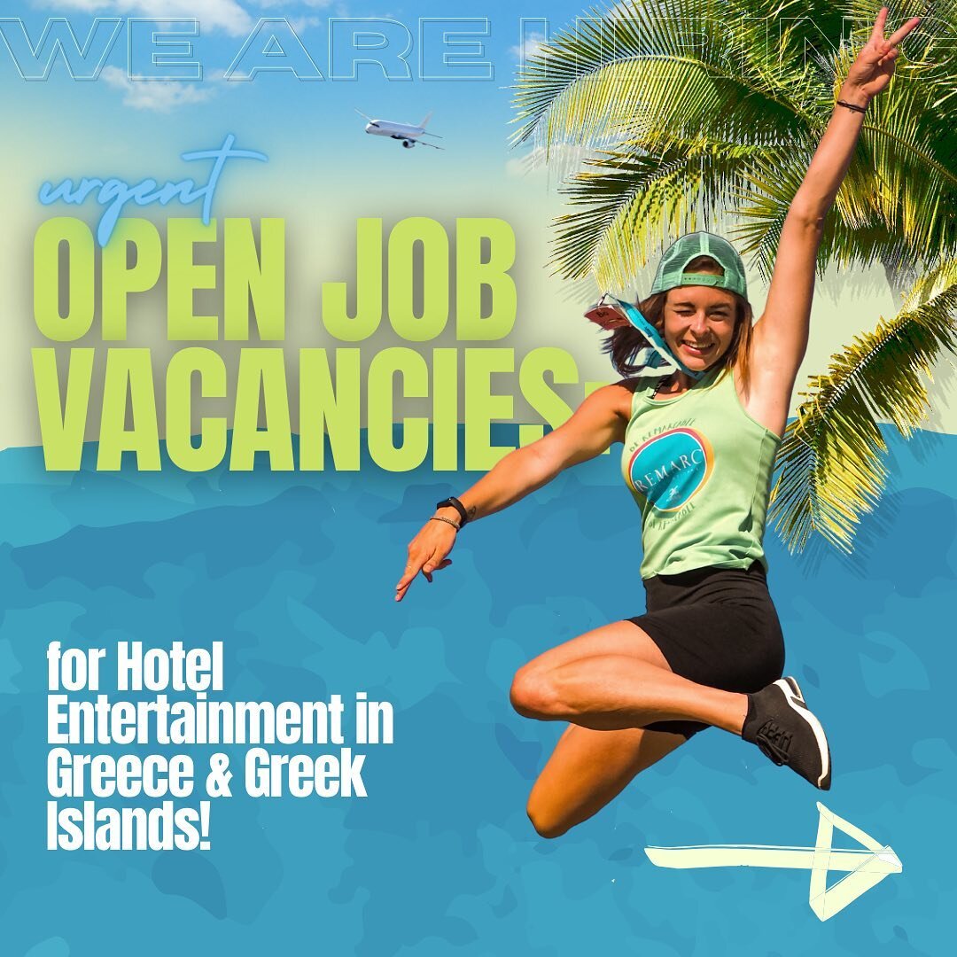 Open jobs for Hotel Entertainment in Greece