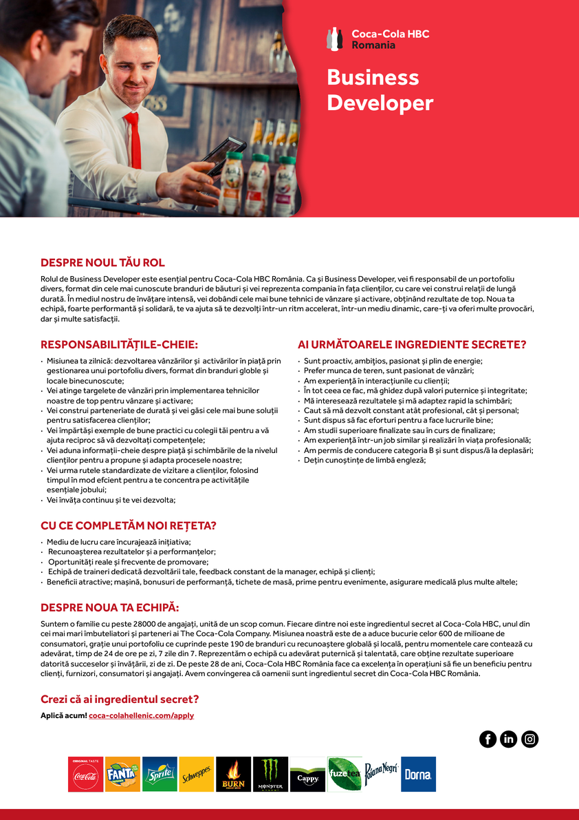 Business Developer KA- Constanta
