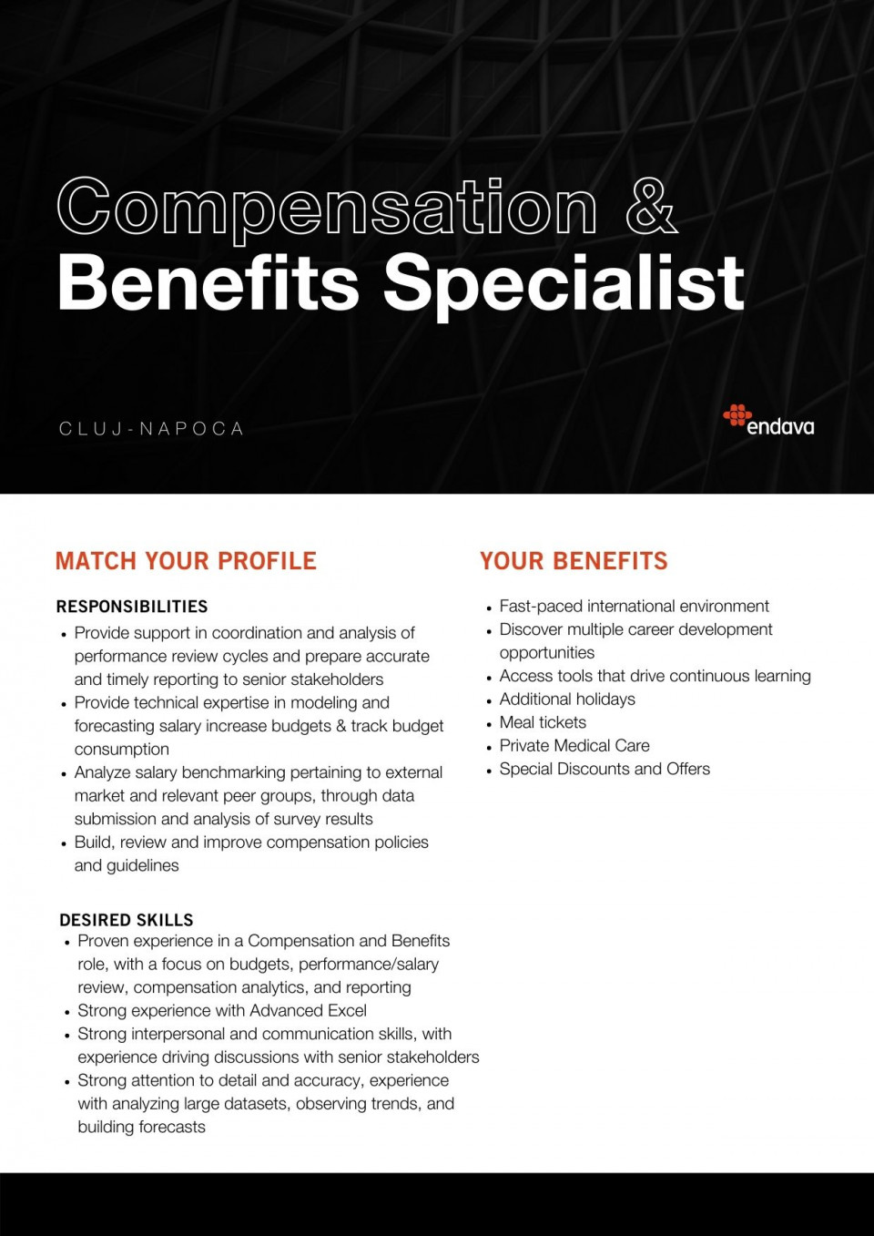 Compensation & Benefits Specialist