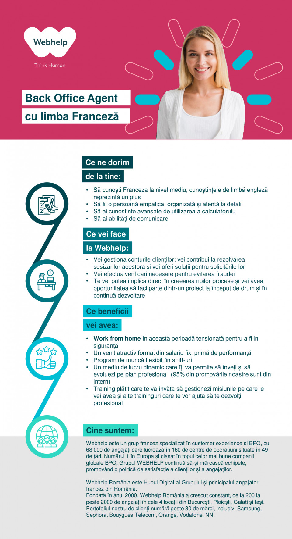 Back Office Agent cu limba franceza