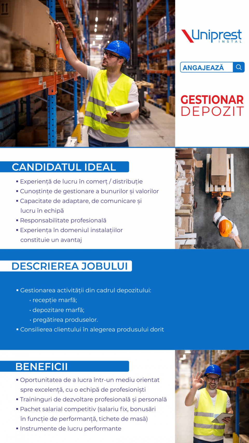 Gestionar Depozit