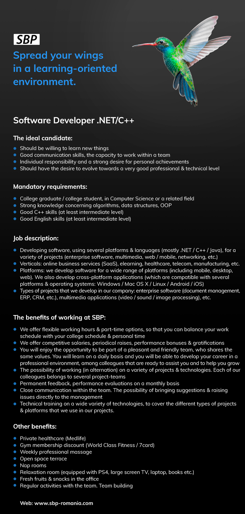 Software Developer .NET/C++
