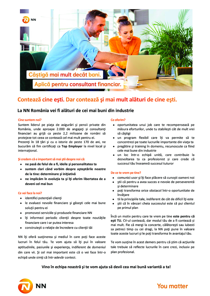 Consultant Financiar