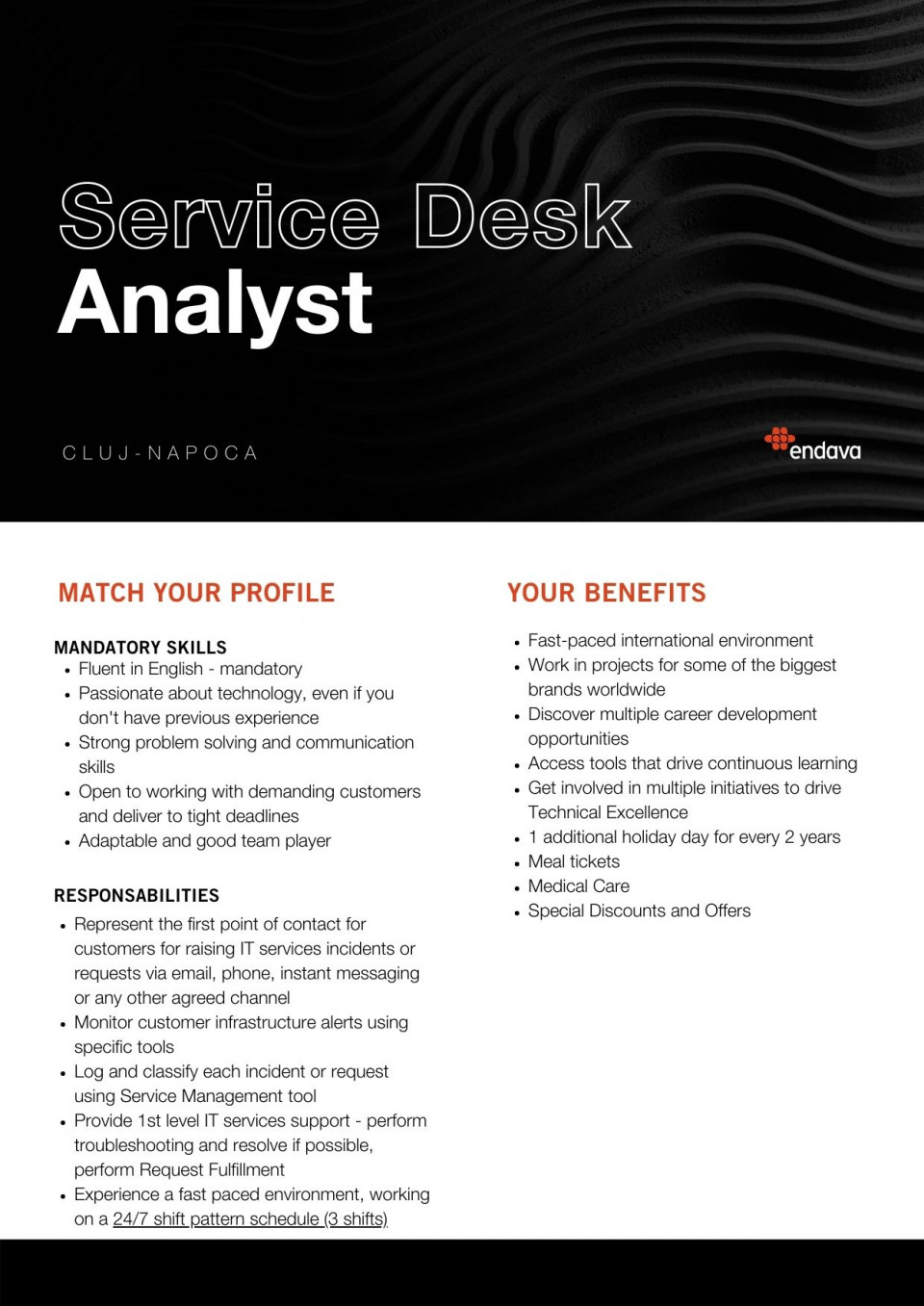 Service Desk Analyst