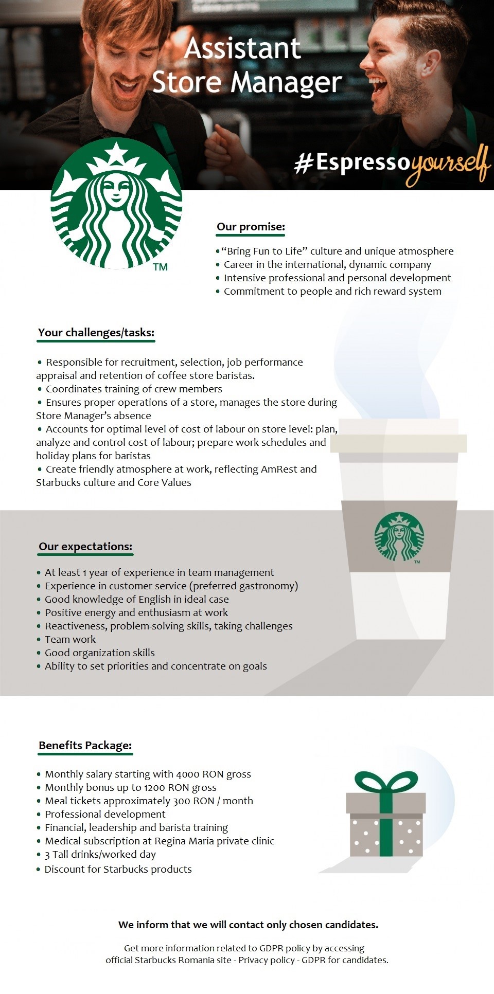 Assistant Store Manager