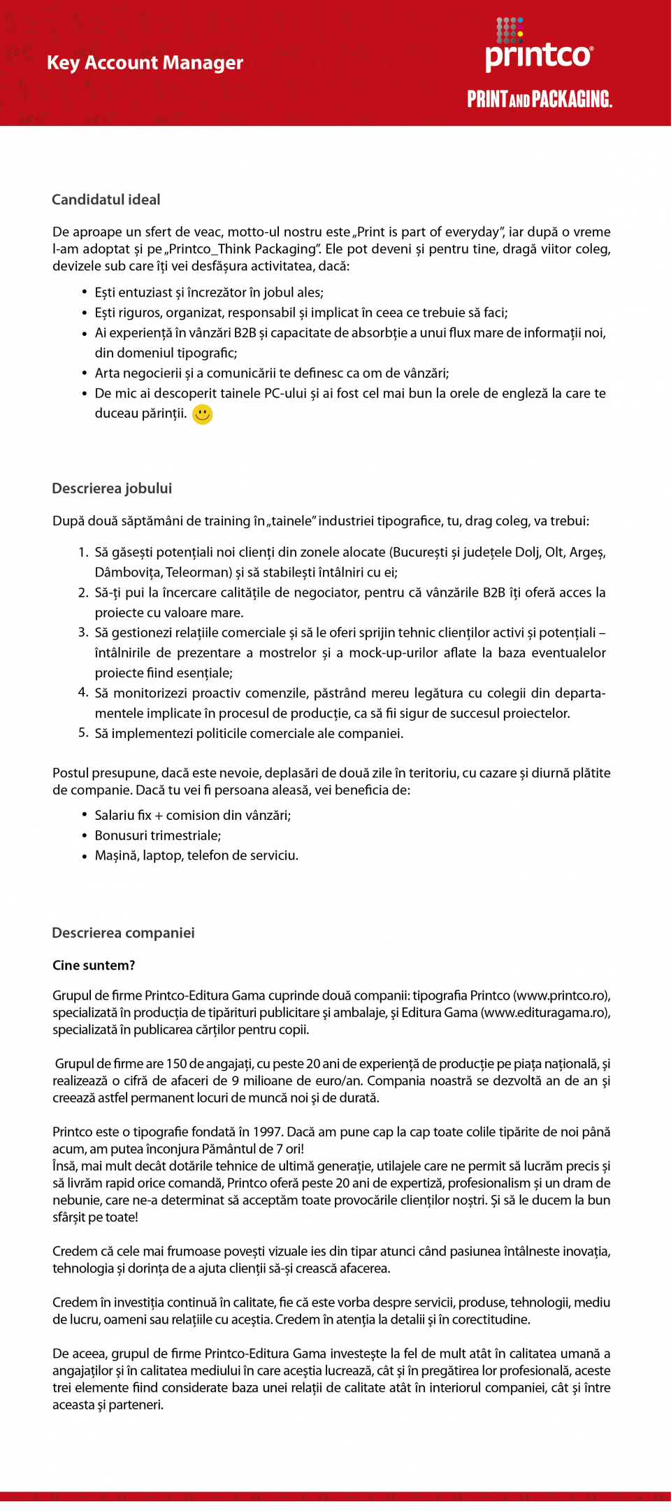 Key Account Manager