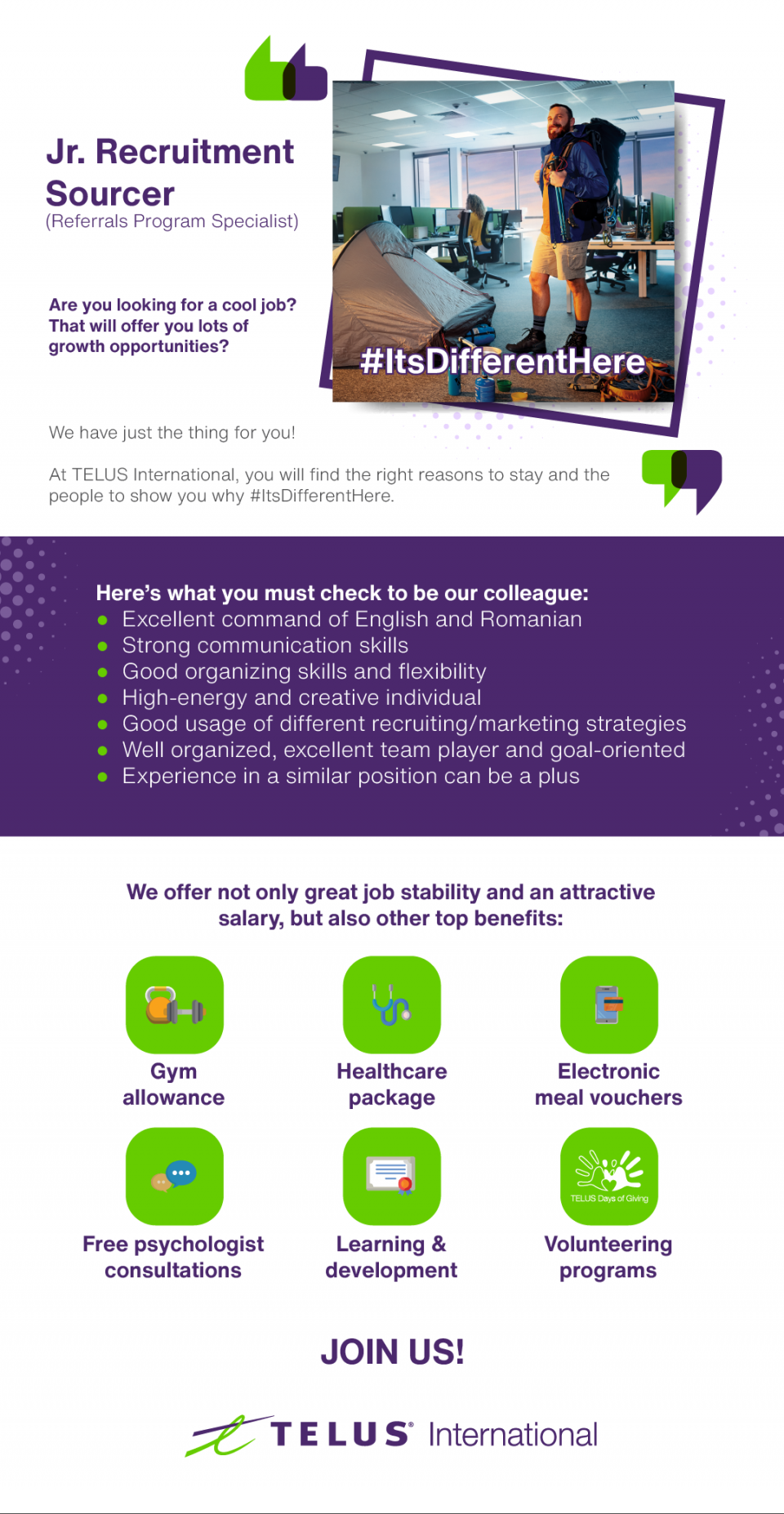 Jr. Recruitment Sourcer (Referrals Program Specialist)