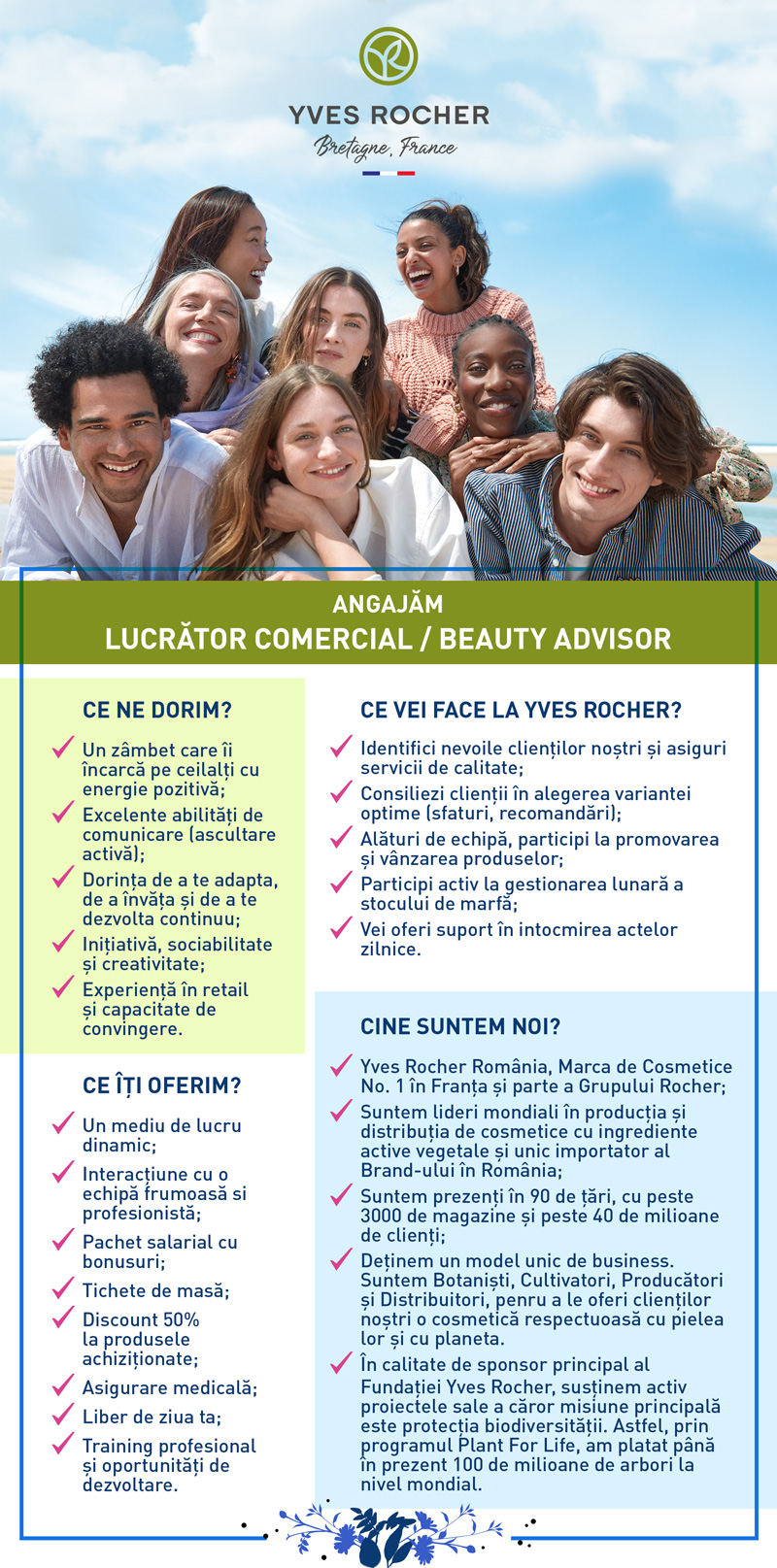 Lucrator Comercial / Beauty Advisor