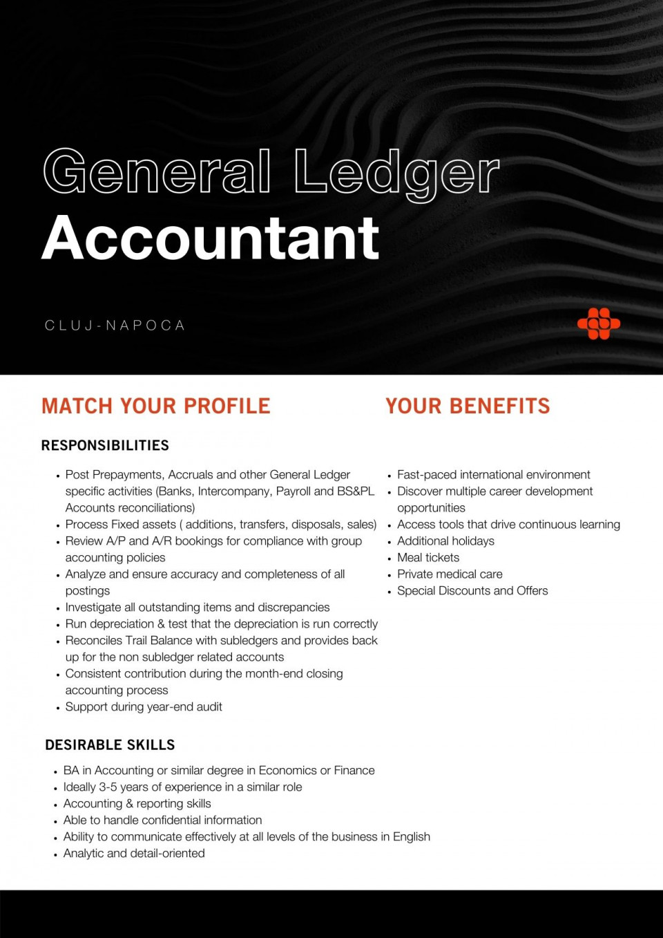 General Ledger Accountant