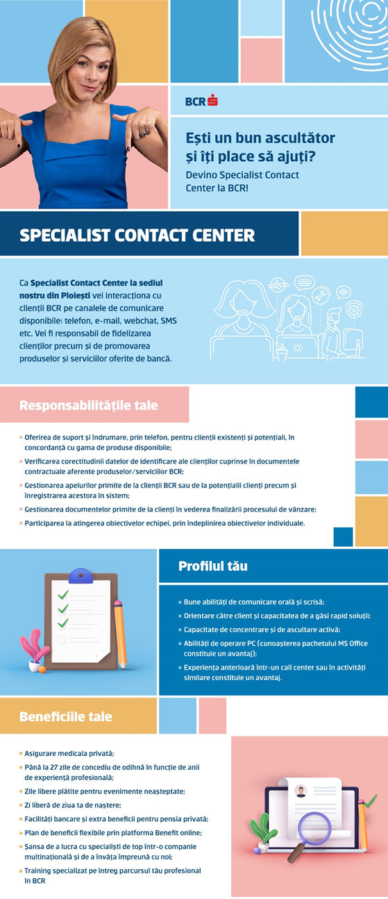 Specialist Contact Center (Ploiesti)