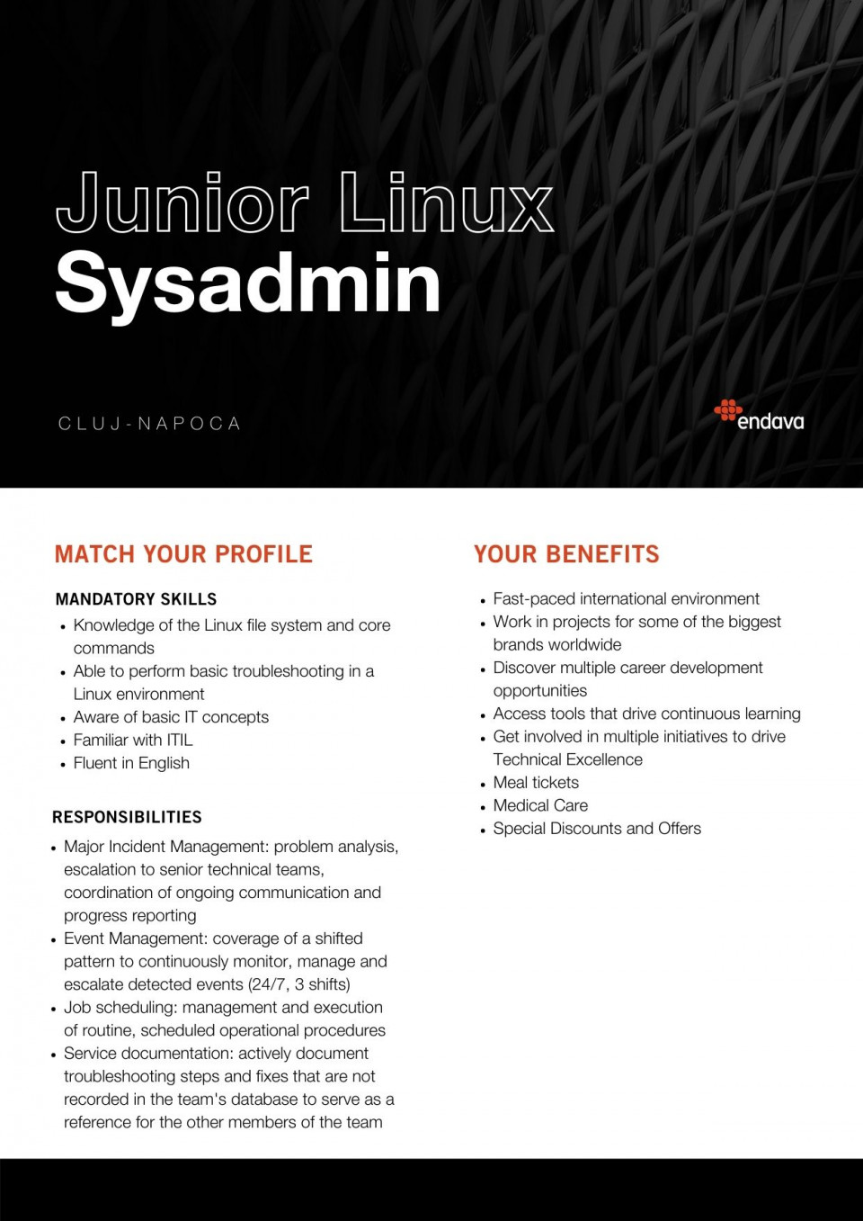 Junior Linux Sysadmin