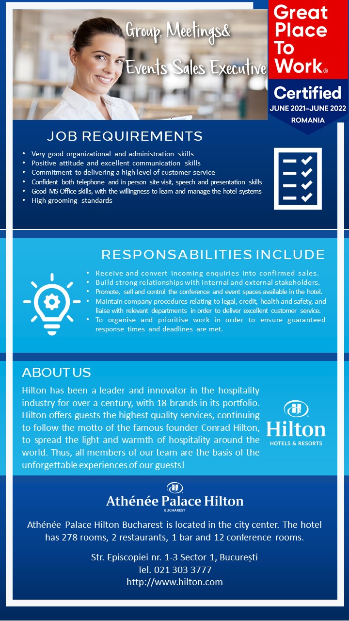 GM&E Sales Executive