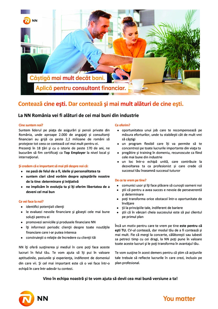 Consultant Financiar