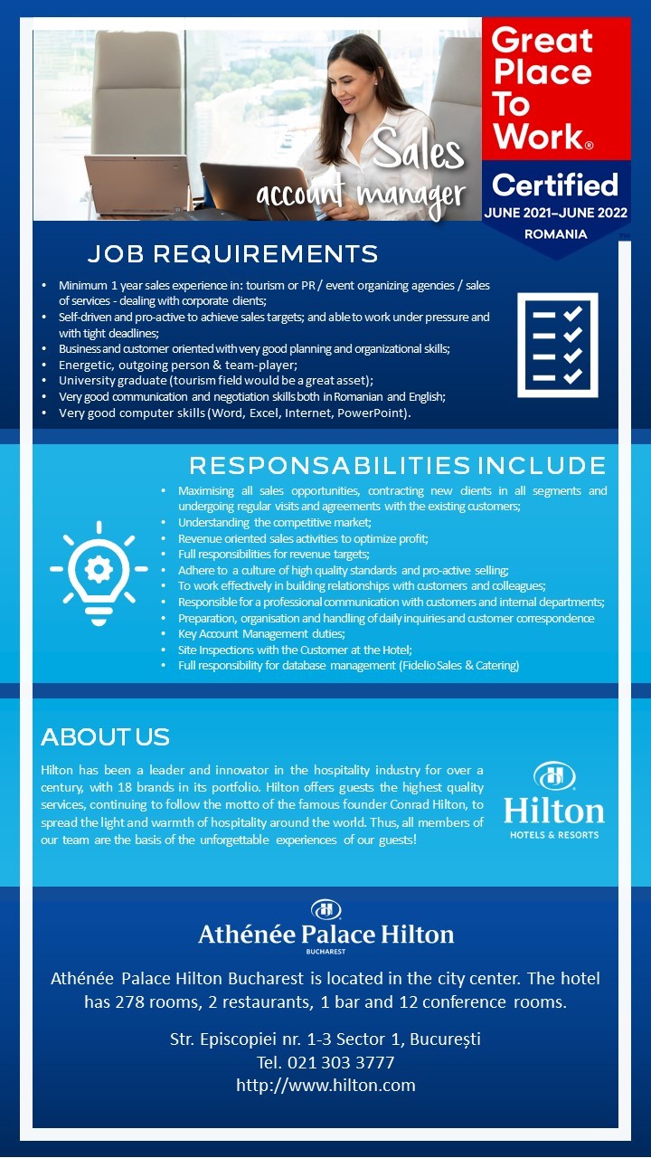 Sales Account Manager