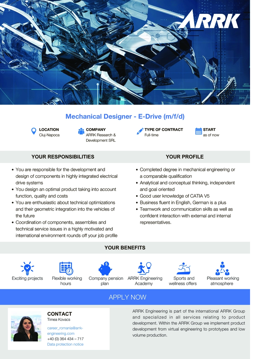 Mechanical Designer - E-Drive (m/f/d)