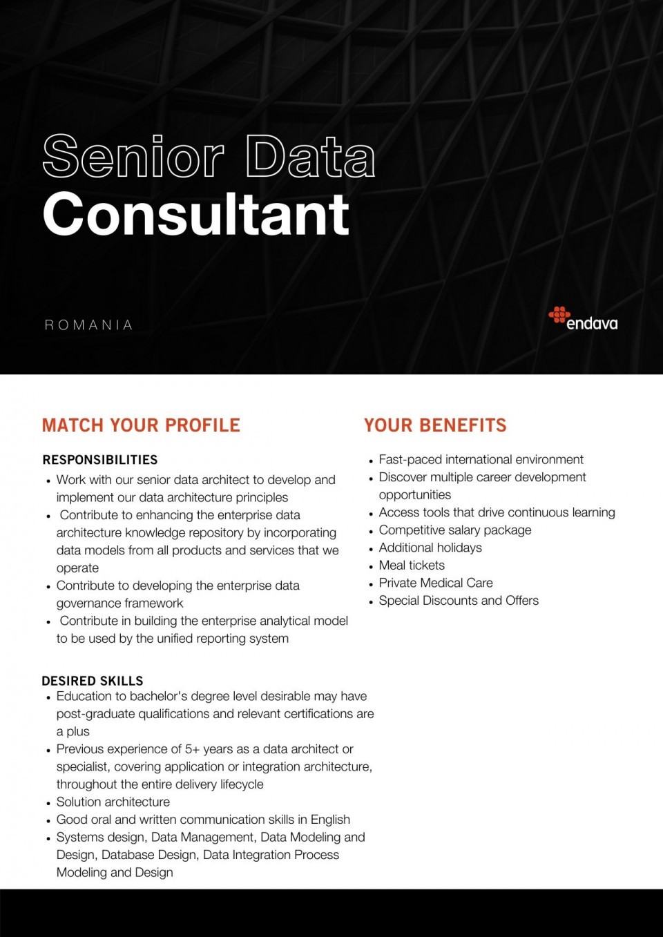 Senior Data Consultant