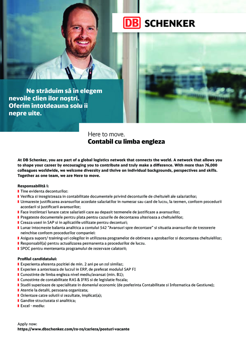 Contabil cu limba engleza (Hybrid)
