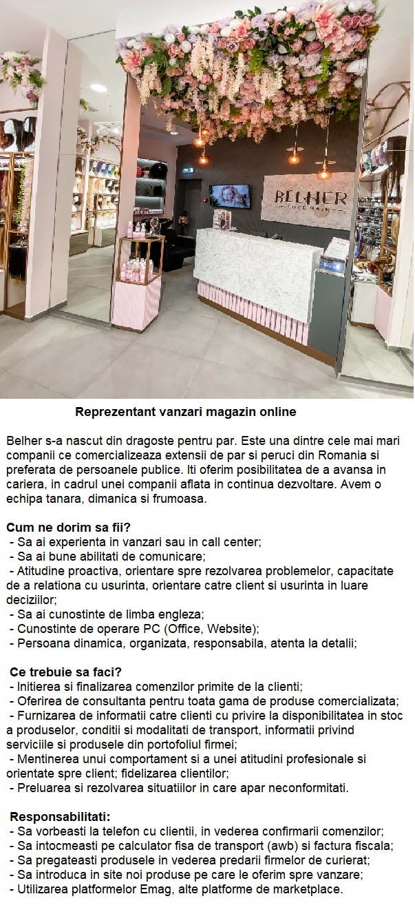Reprezentant vanzari