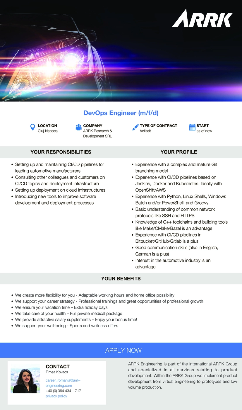 DevOps Engineer (m/f/d)