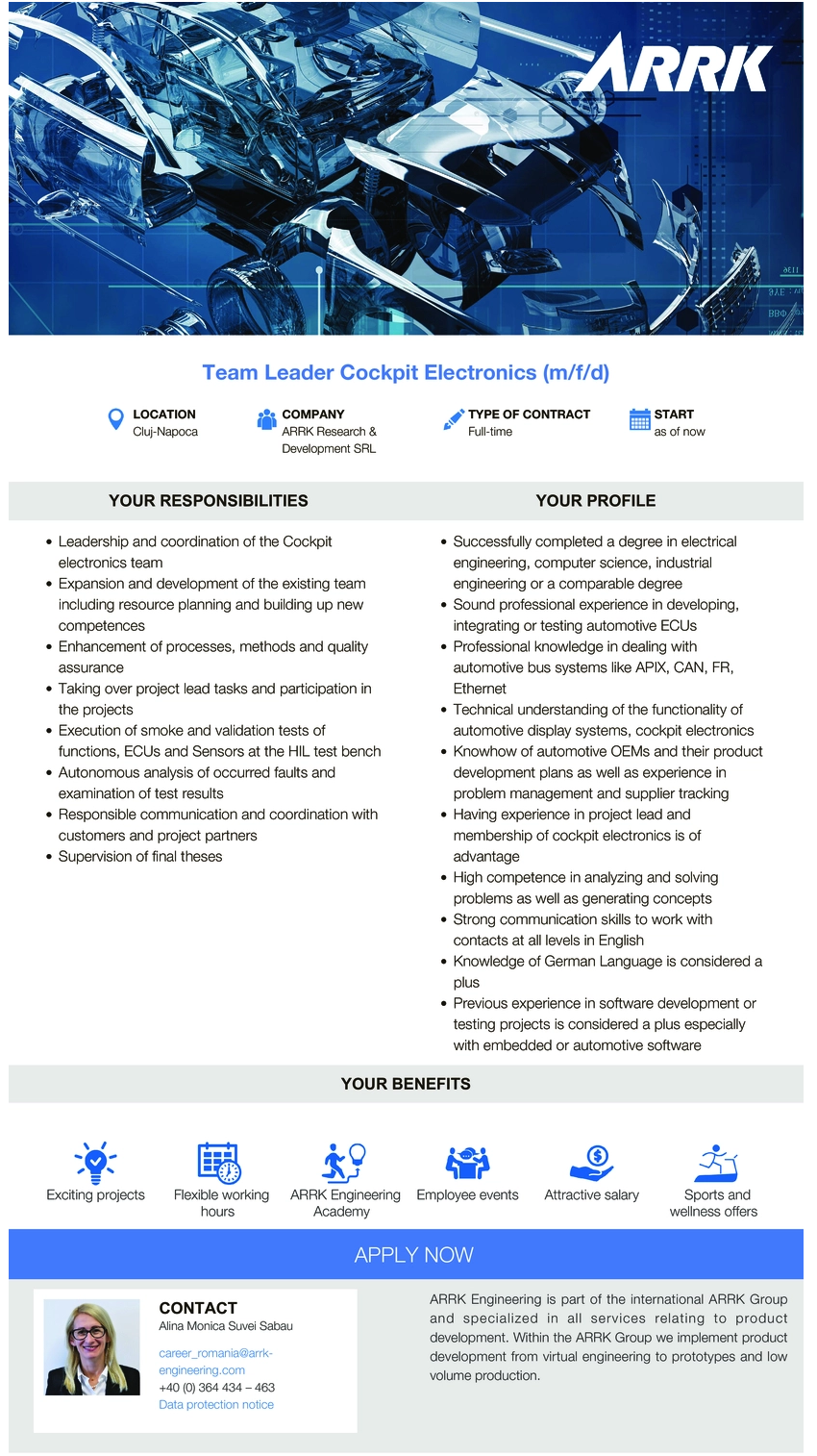 Team Leader Cockpit Electronics (m/f/d)
