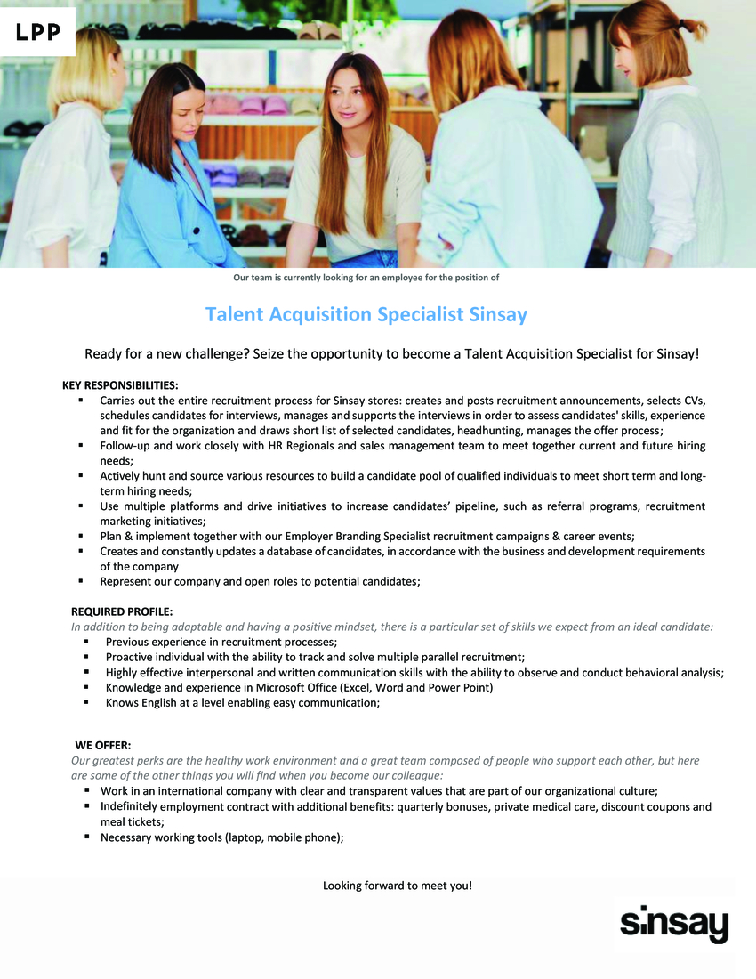 Talent Acquisition Specialist