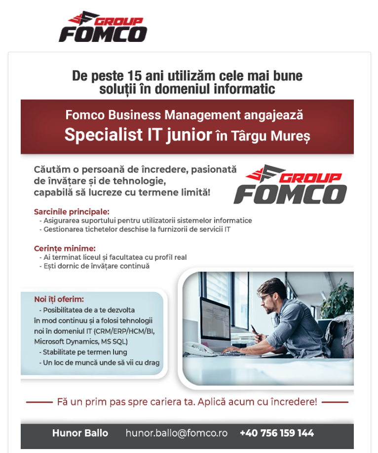 Specialist IT junior