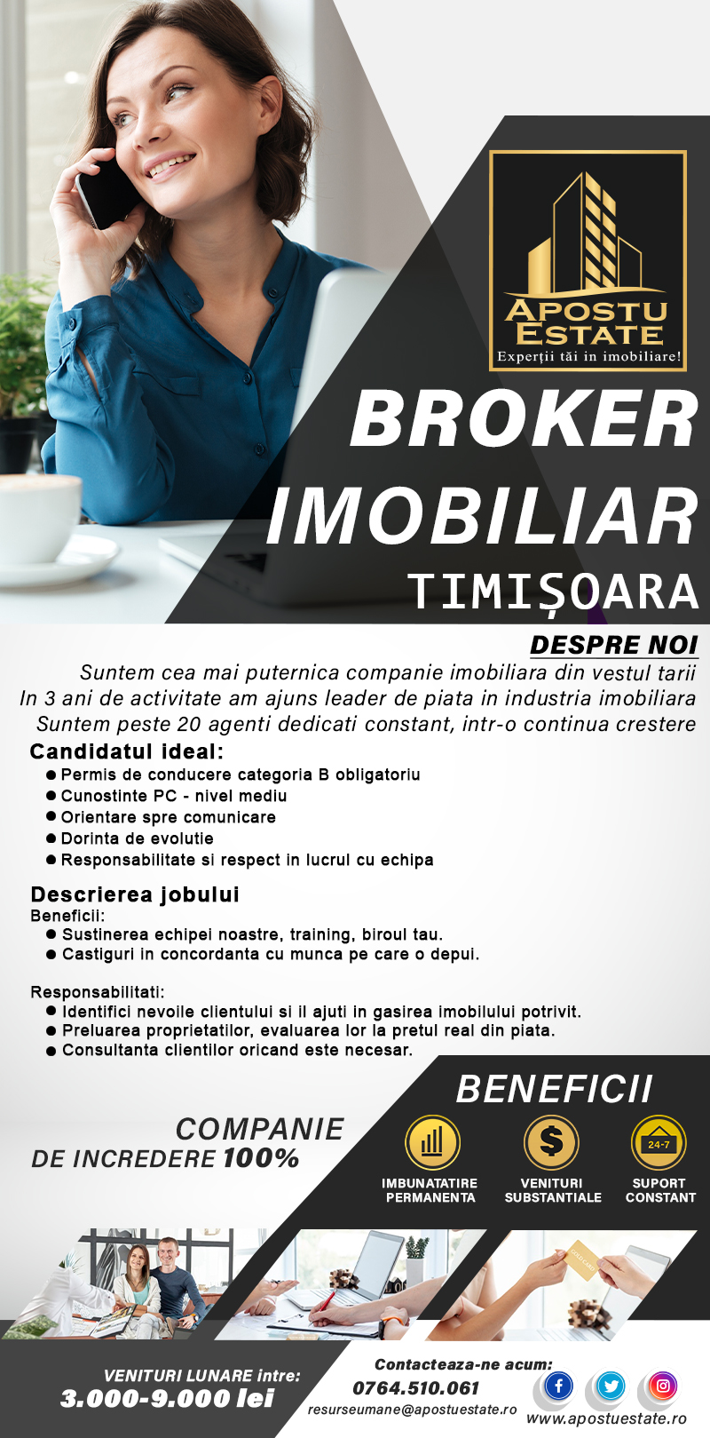 Agent Imobiliar-TIMISOARA/ARAD