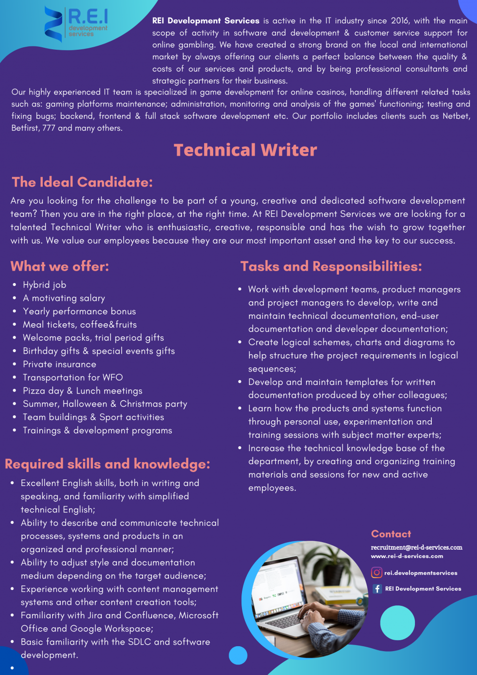 Technical Writer