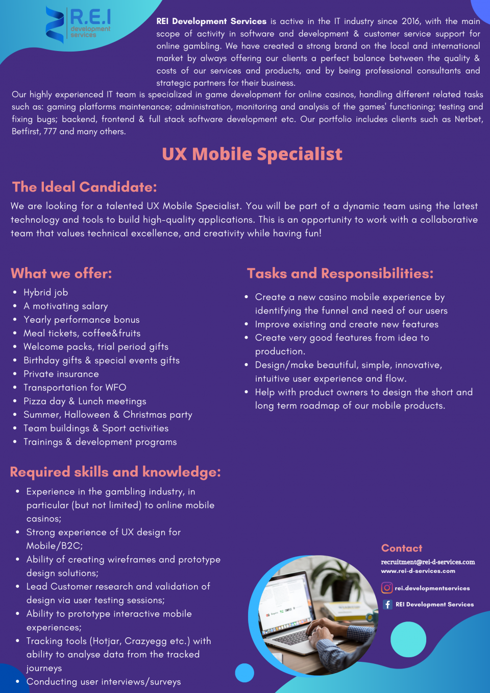 UX Mobile Specialist