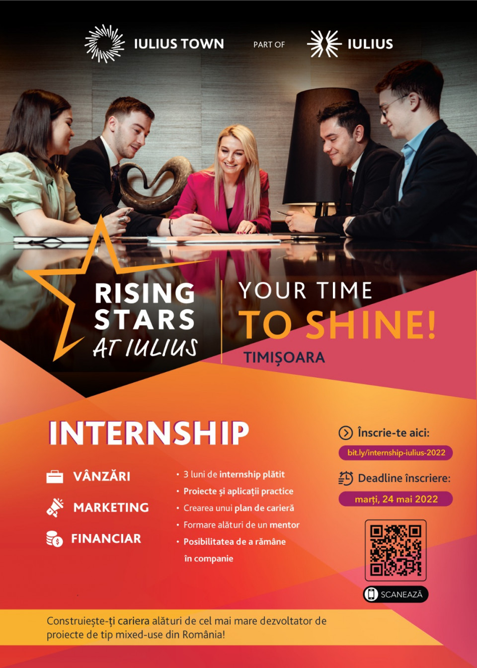 Internship Rising Starts at Iulius – Timisoara