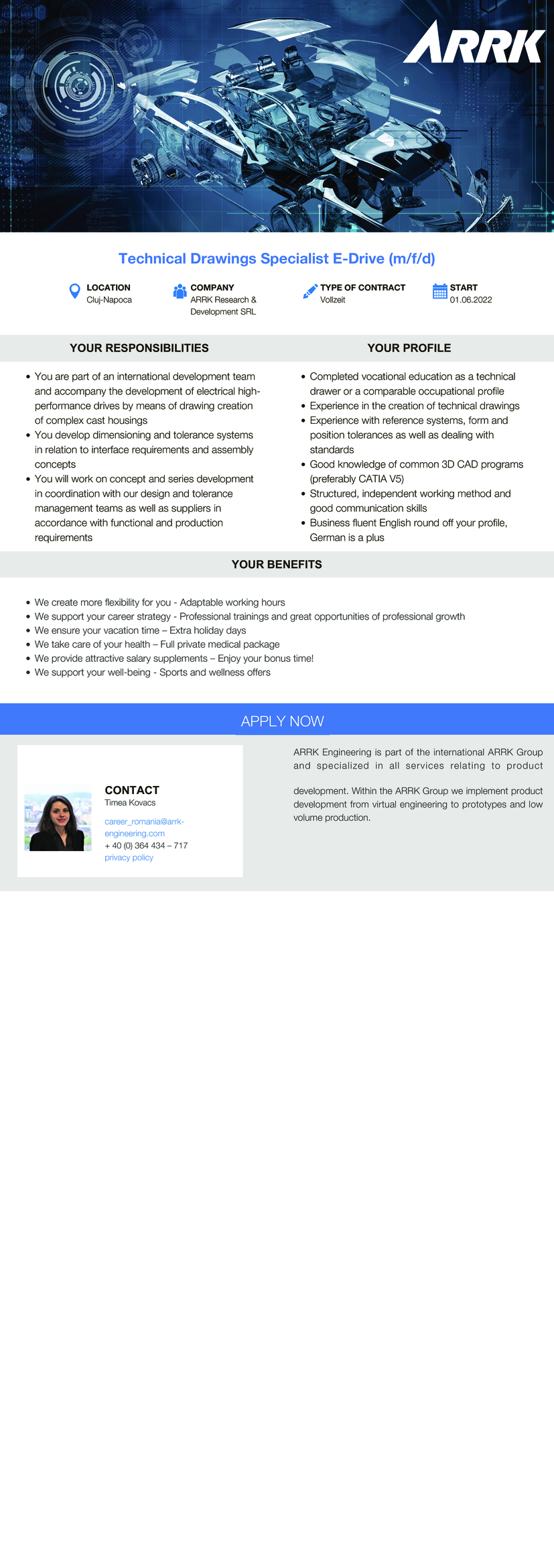 Technical Drawings Specialist E-Drive (m/f/d)