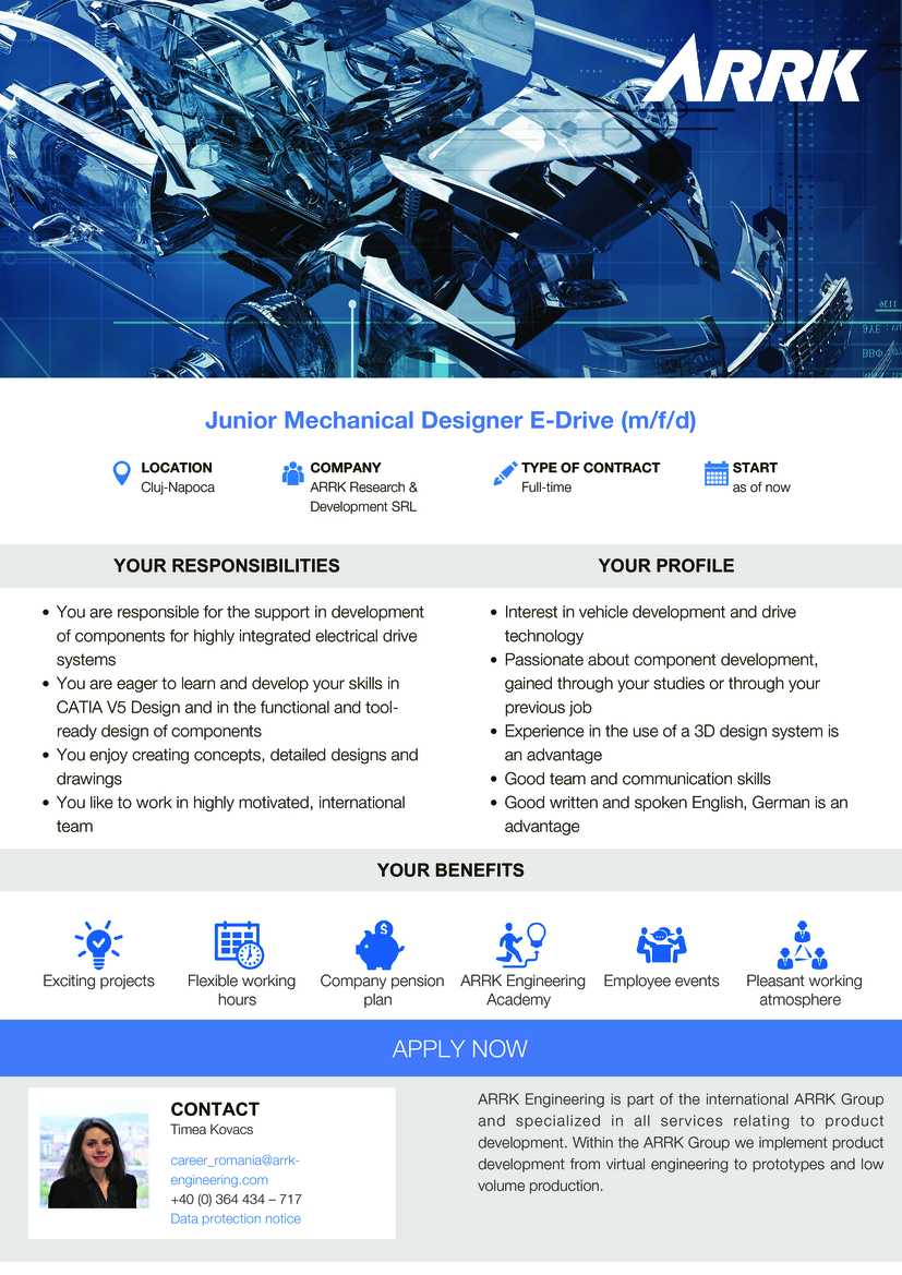 Junior Mechanical Designer E-Drive (m/f/d)