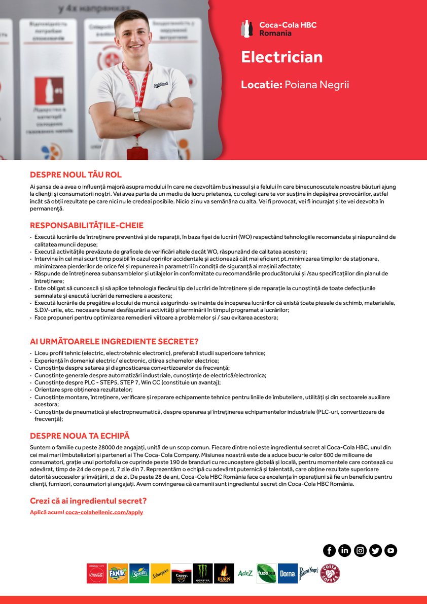 Electrician - Poiana Negrii