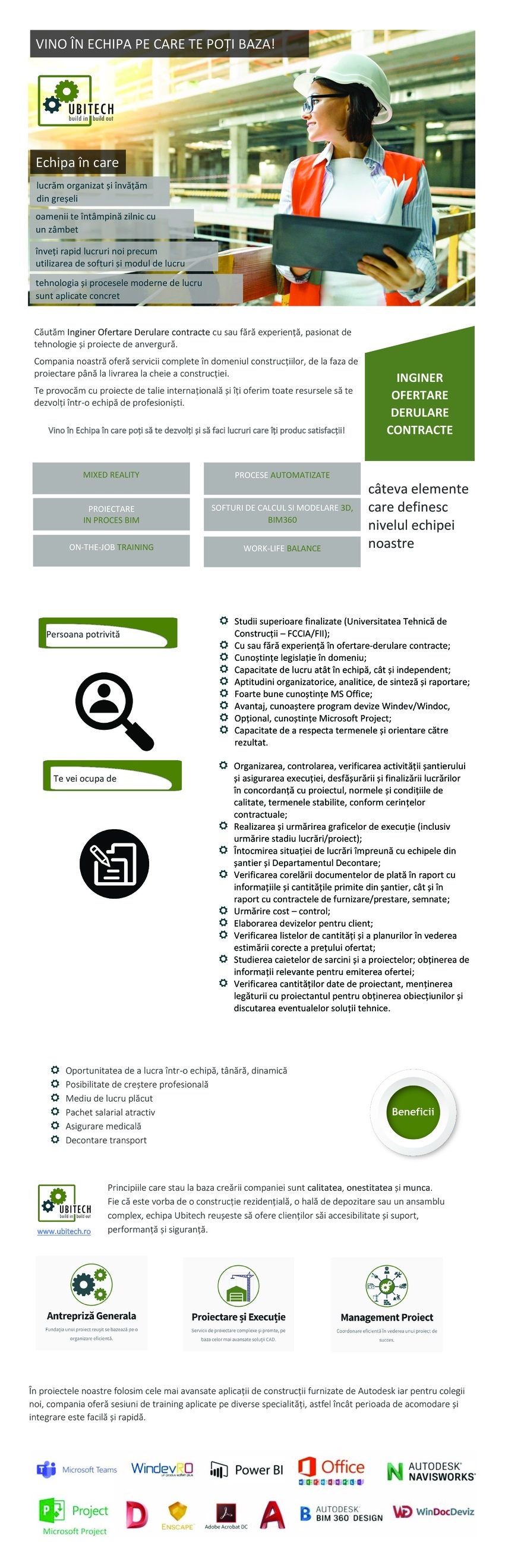 Inginer Ofertare-Derulare contracte instalatii electrice