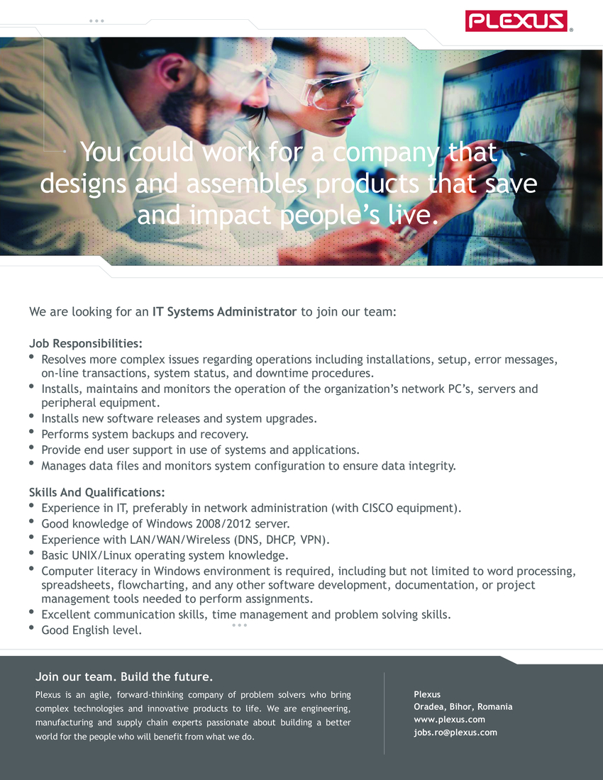 IT Systems Administrator