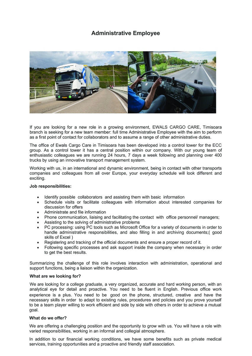 Administrative Employee