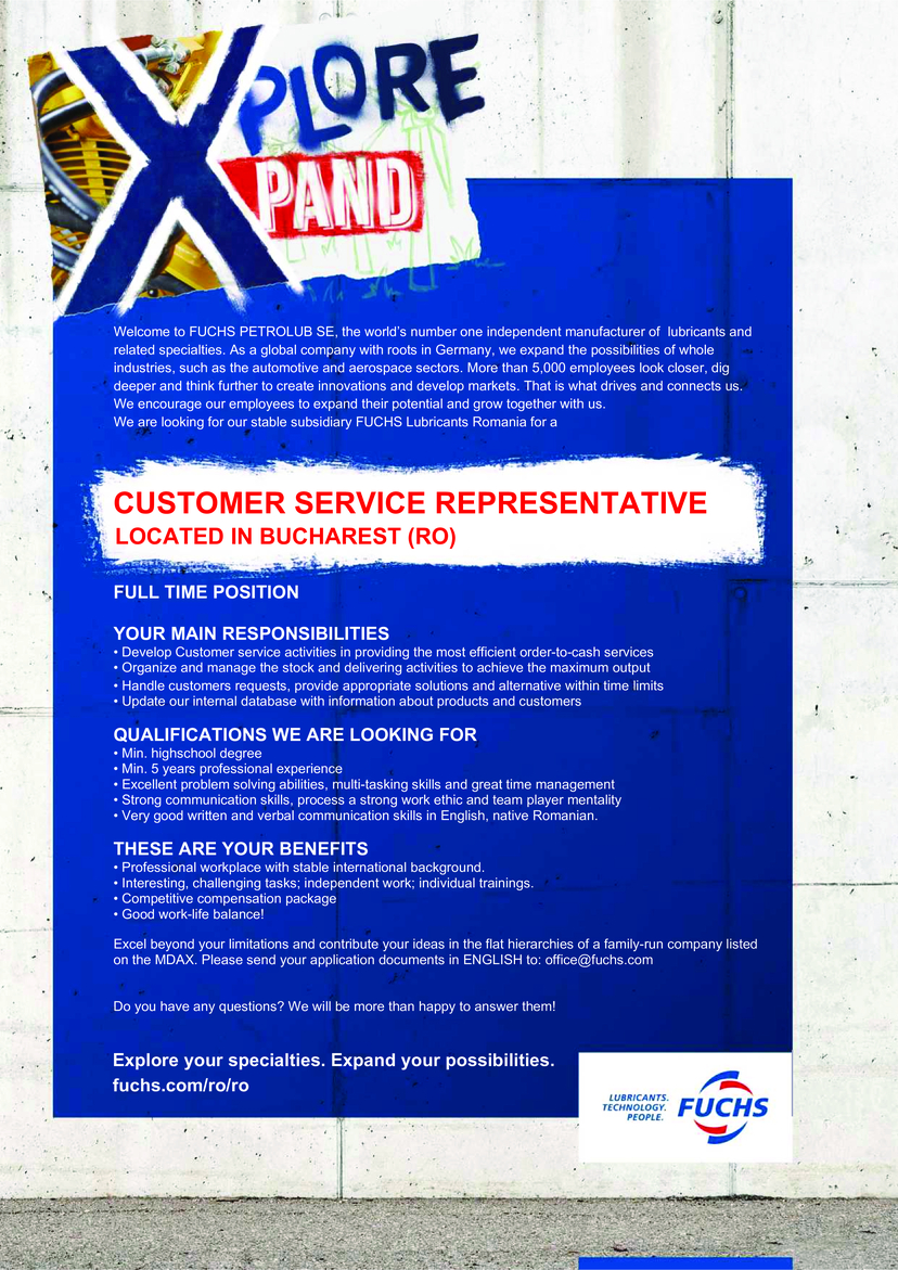 Customer Service Representative