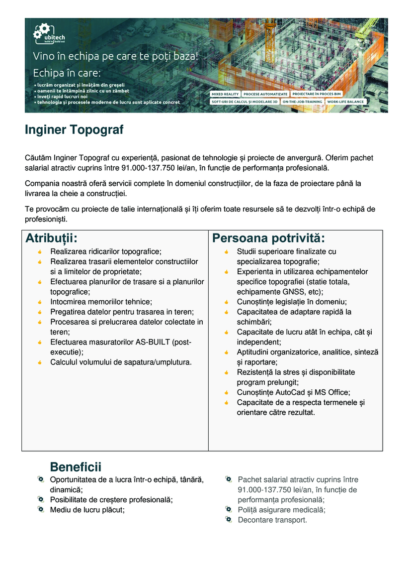 Inginer topograf