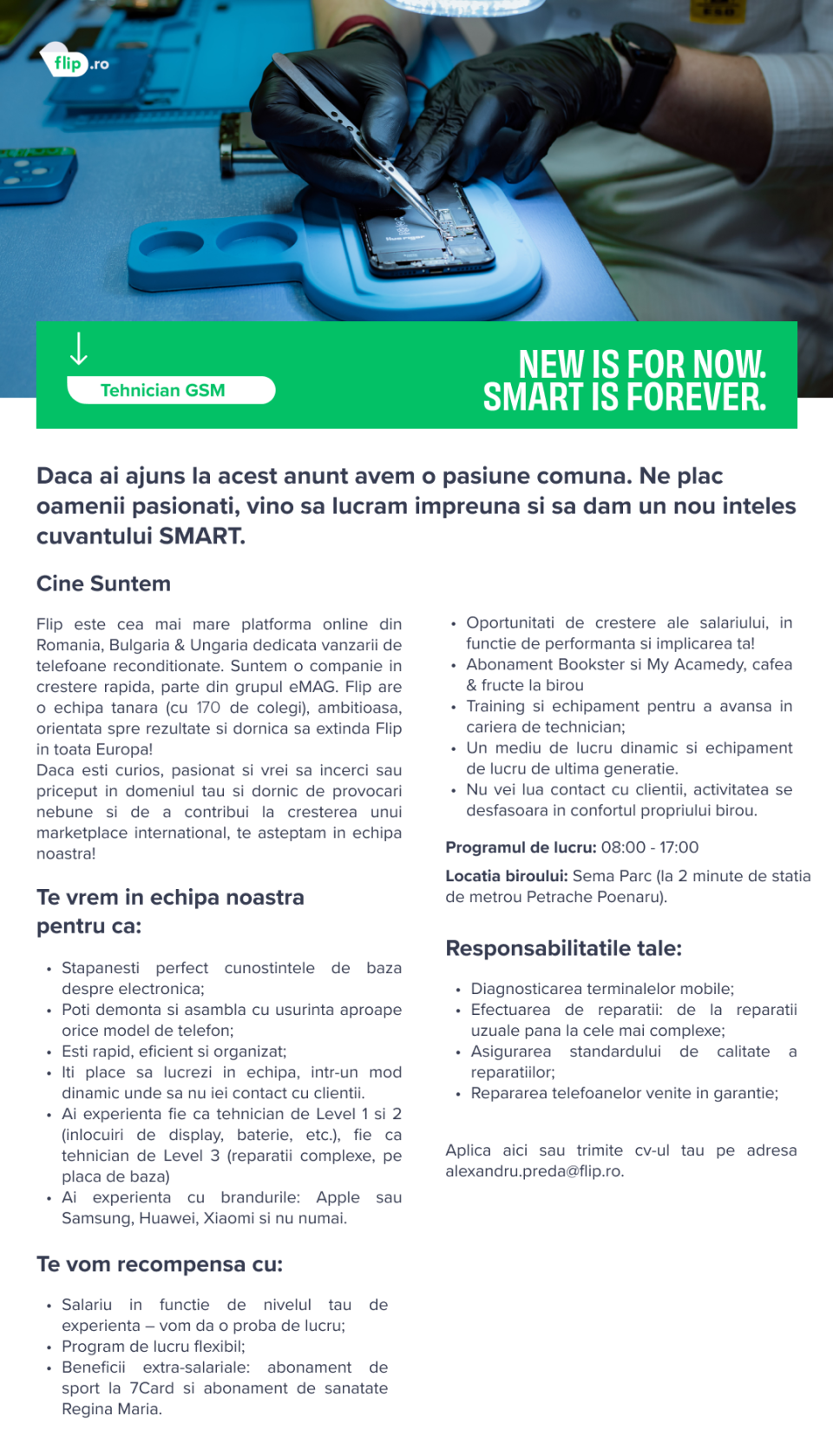 Tehnician GSM Senior