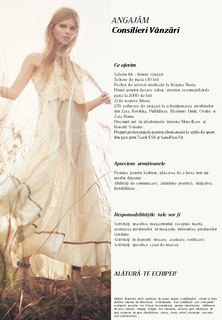 REPREZENTANT VANZARI - NEW OPENING CRAIOVA