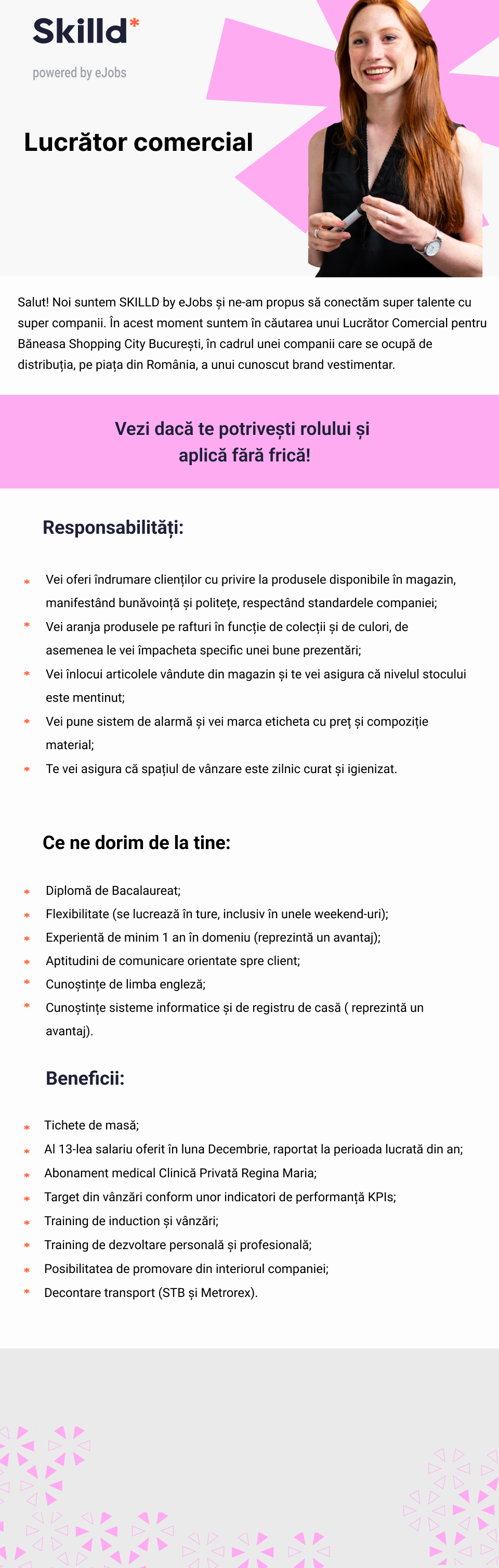 Lucrator Comercial