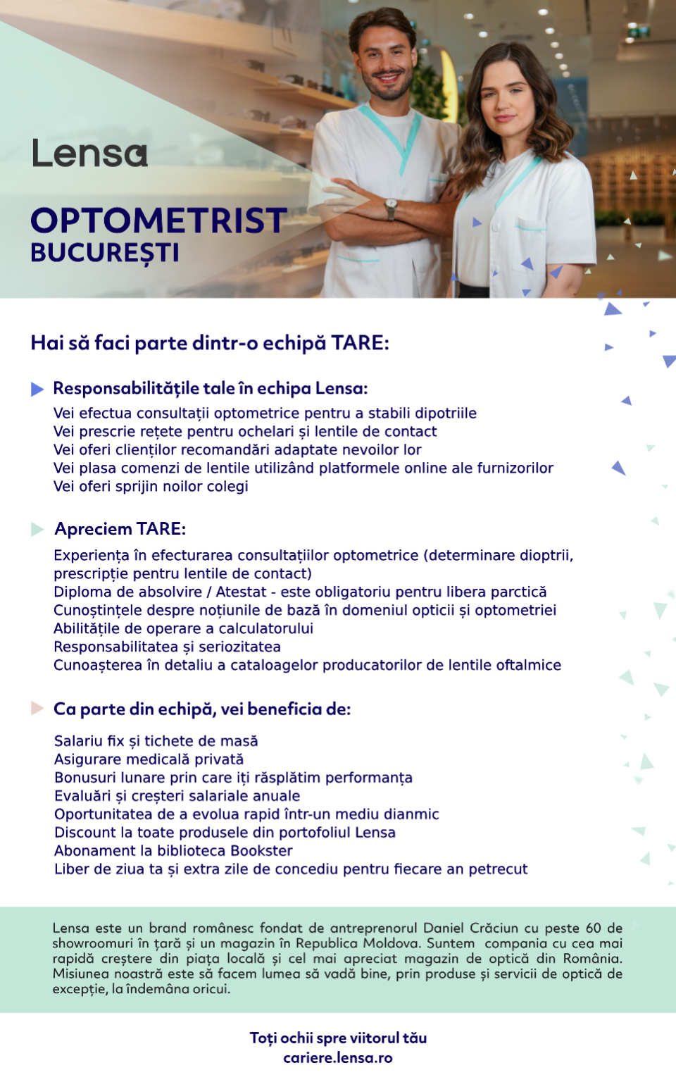 Optometrist - Bucuresti